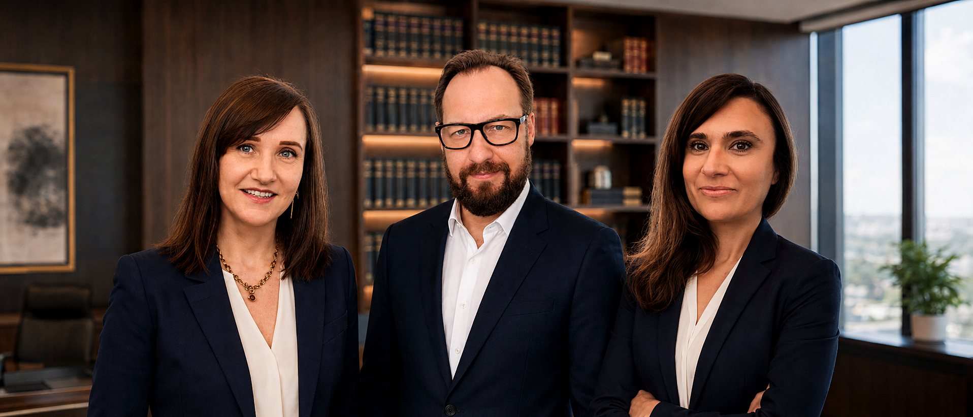 Zespół kancelarii Lex Signum w siedzibie w Łodzi
